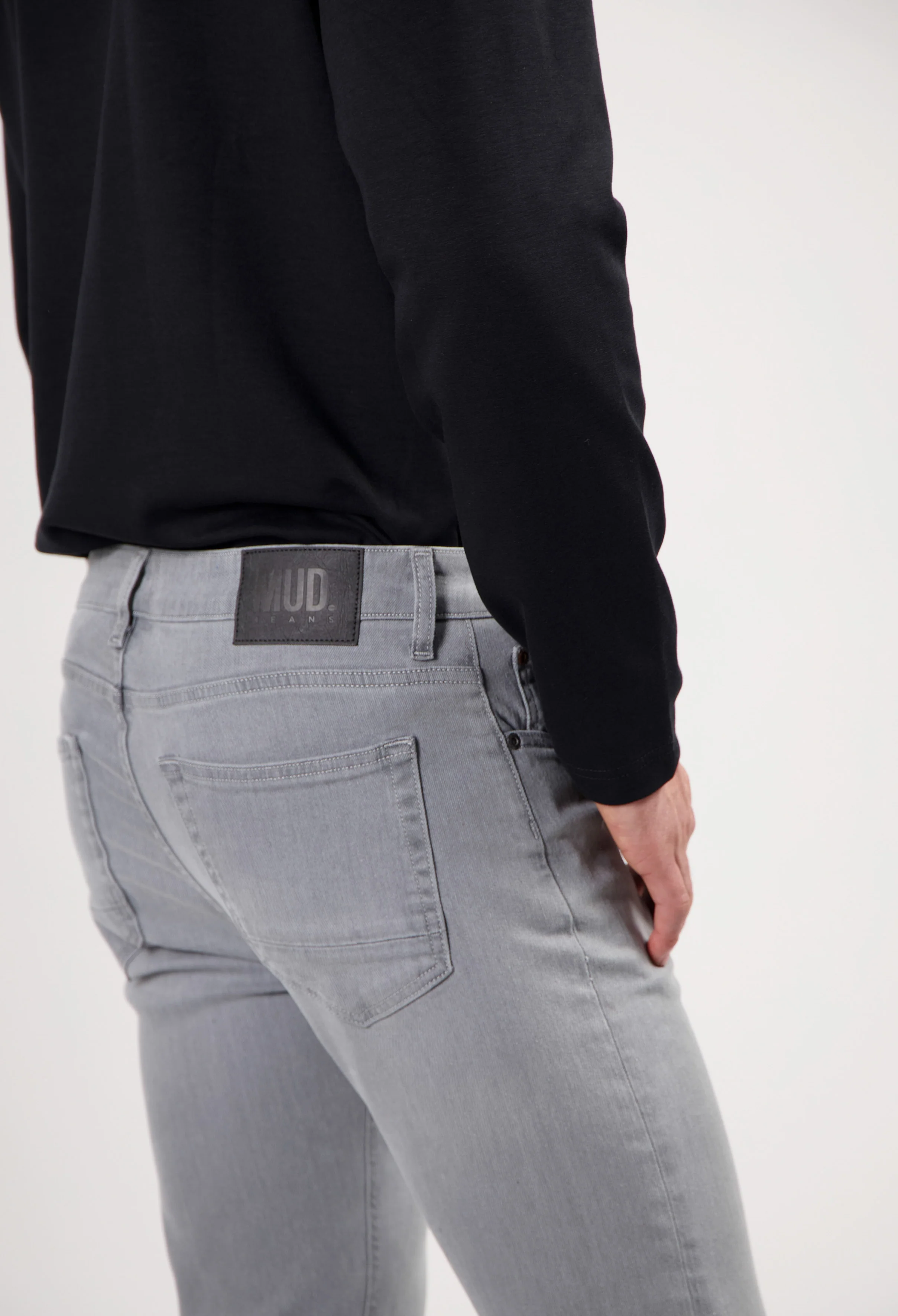 Bryce Mid Straight - Light Grey - Image 6