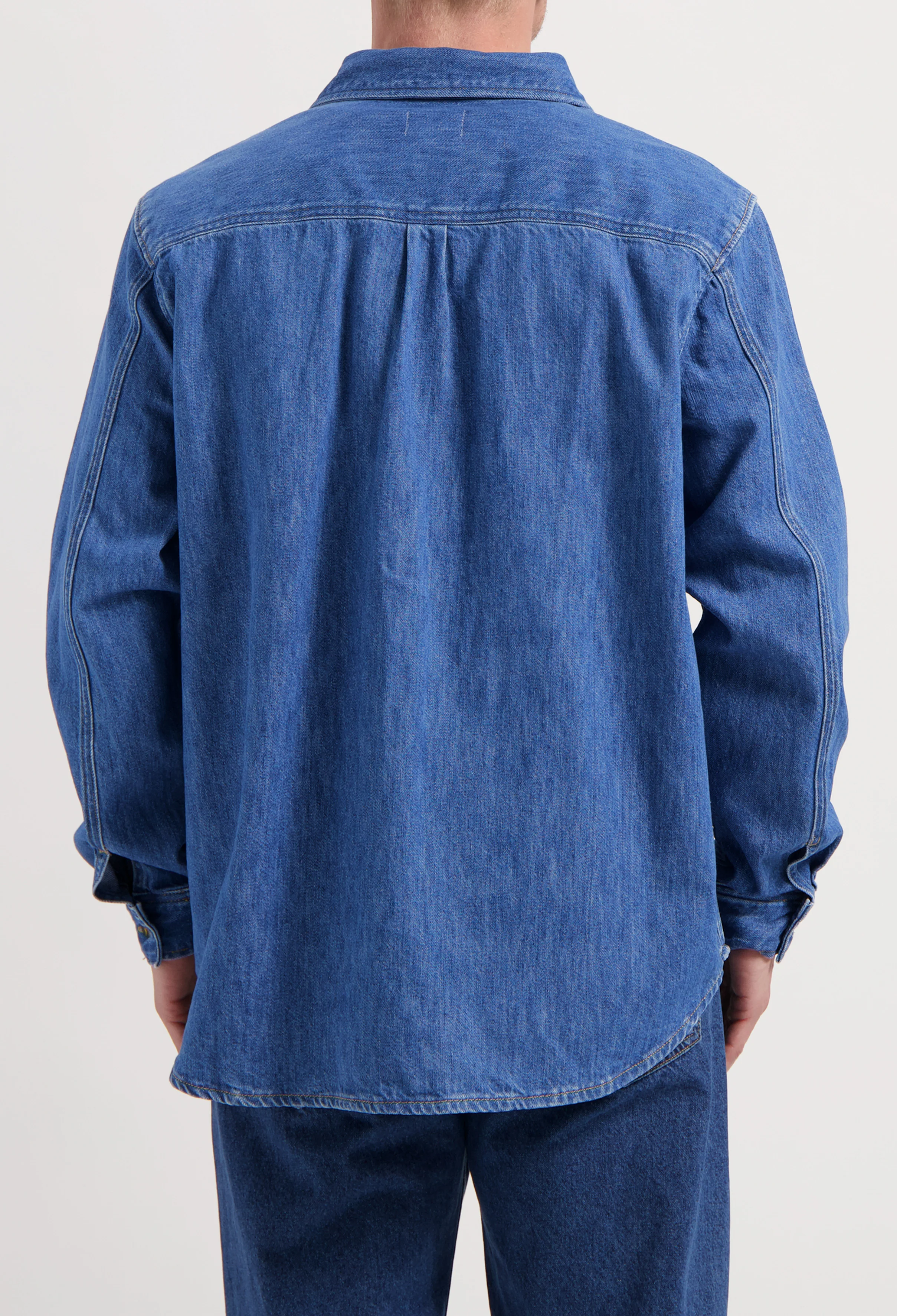 Chris Denim Shirt - Medium Stone - Image 3