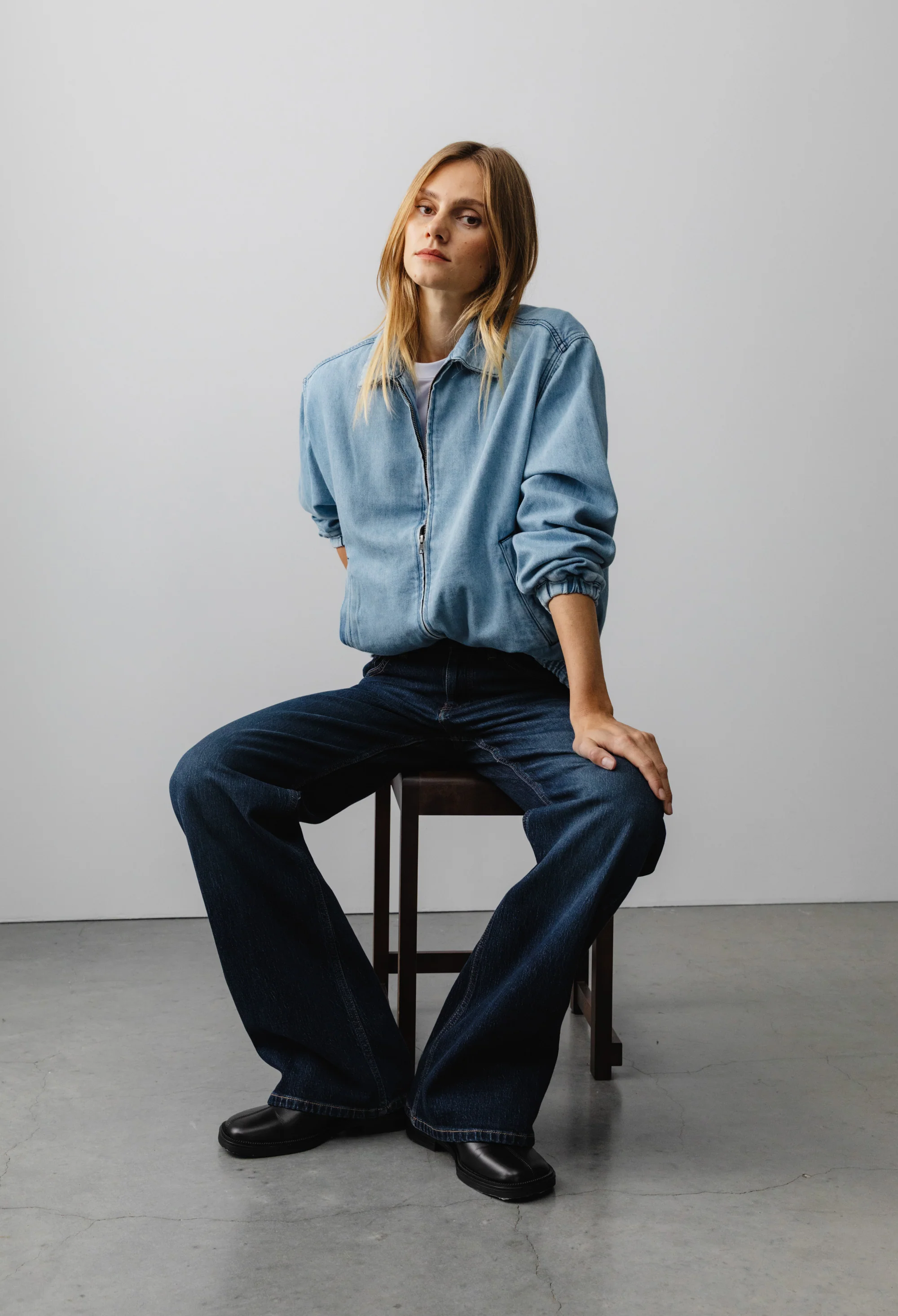 Cleo Mid Loose - Rustic Blue - Image 8