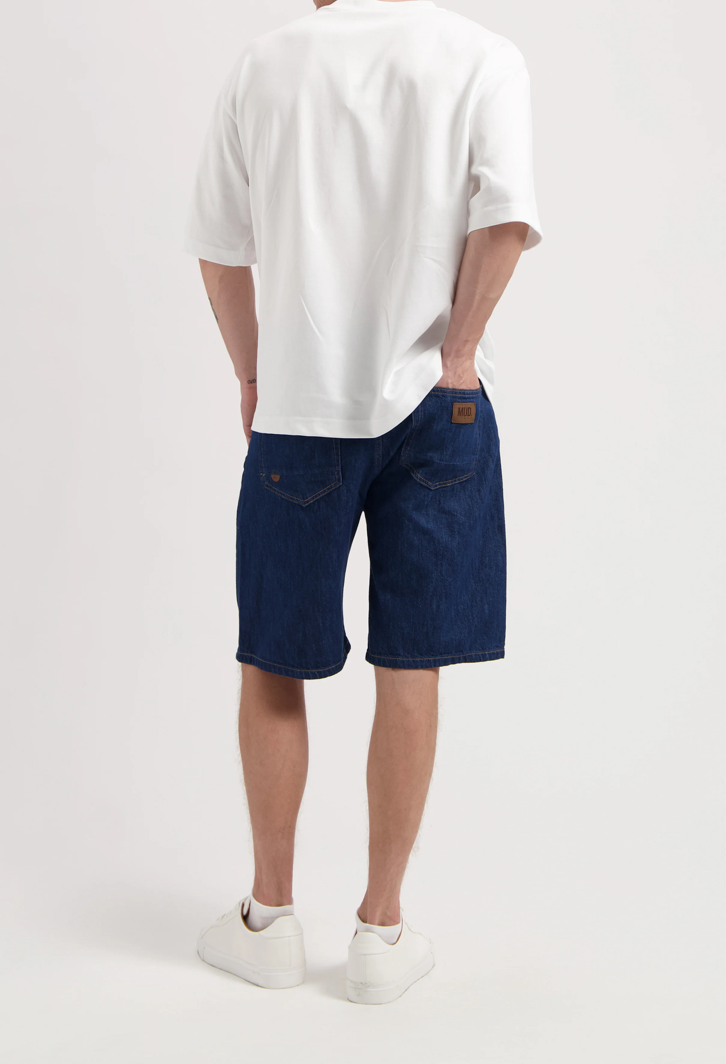 James Denim Short - Stone Indigo - Image 4