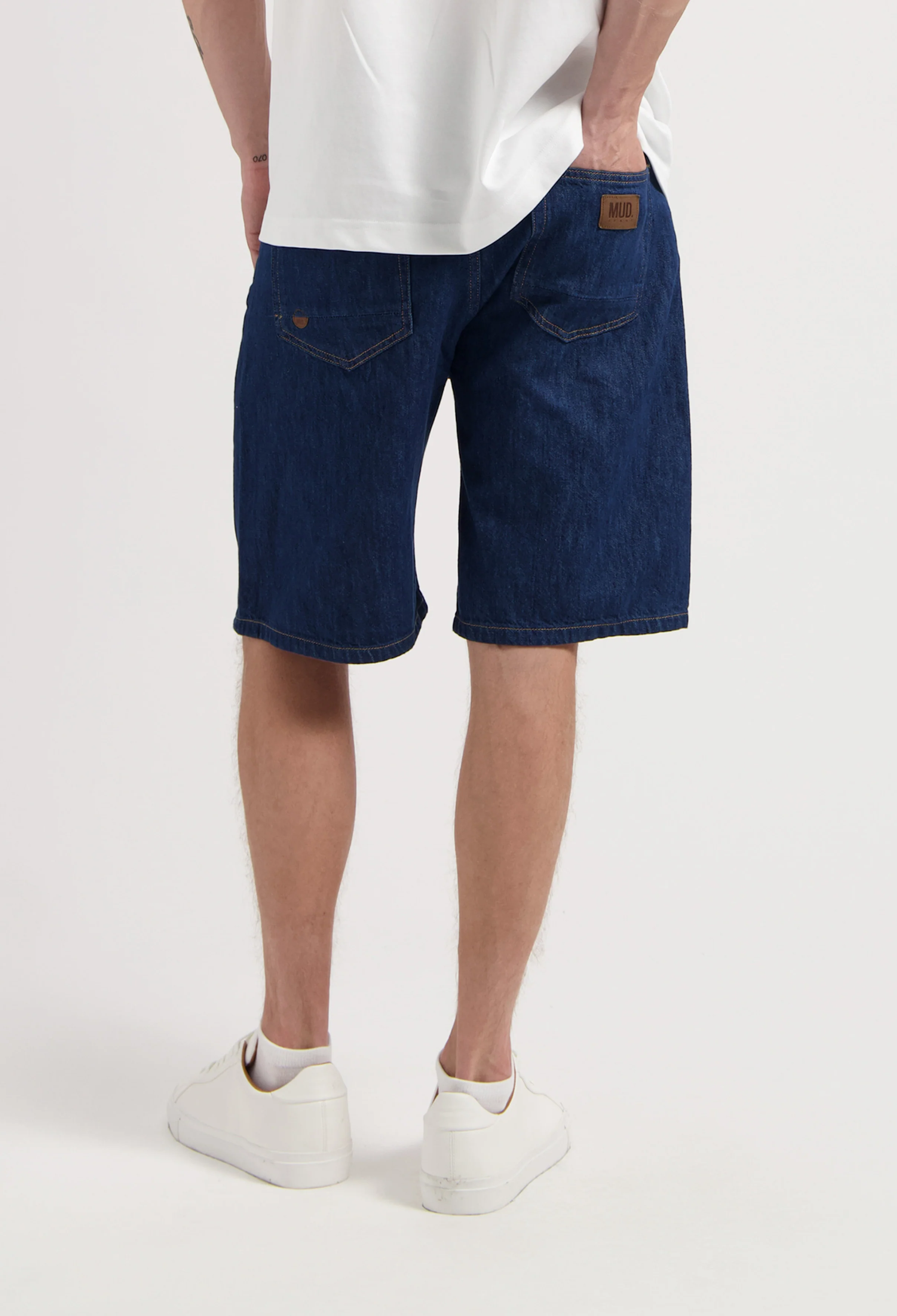 James Denim Short - Stone Indigo - Image 6