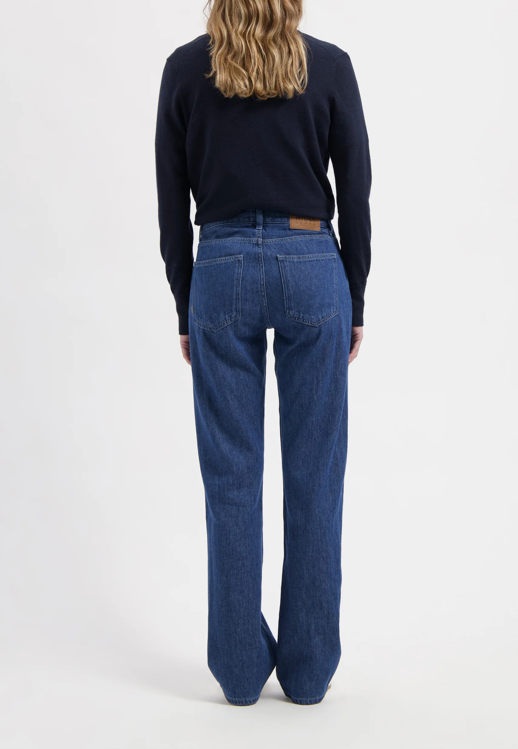 Jamie Mid Loose Flow - Stone Indigo - Image 3
