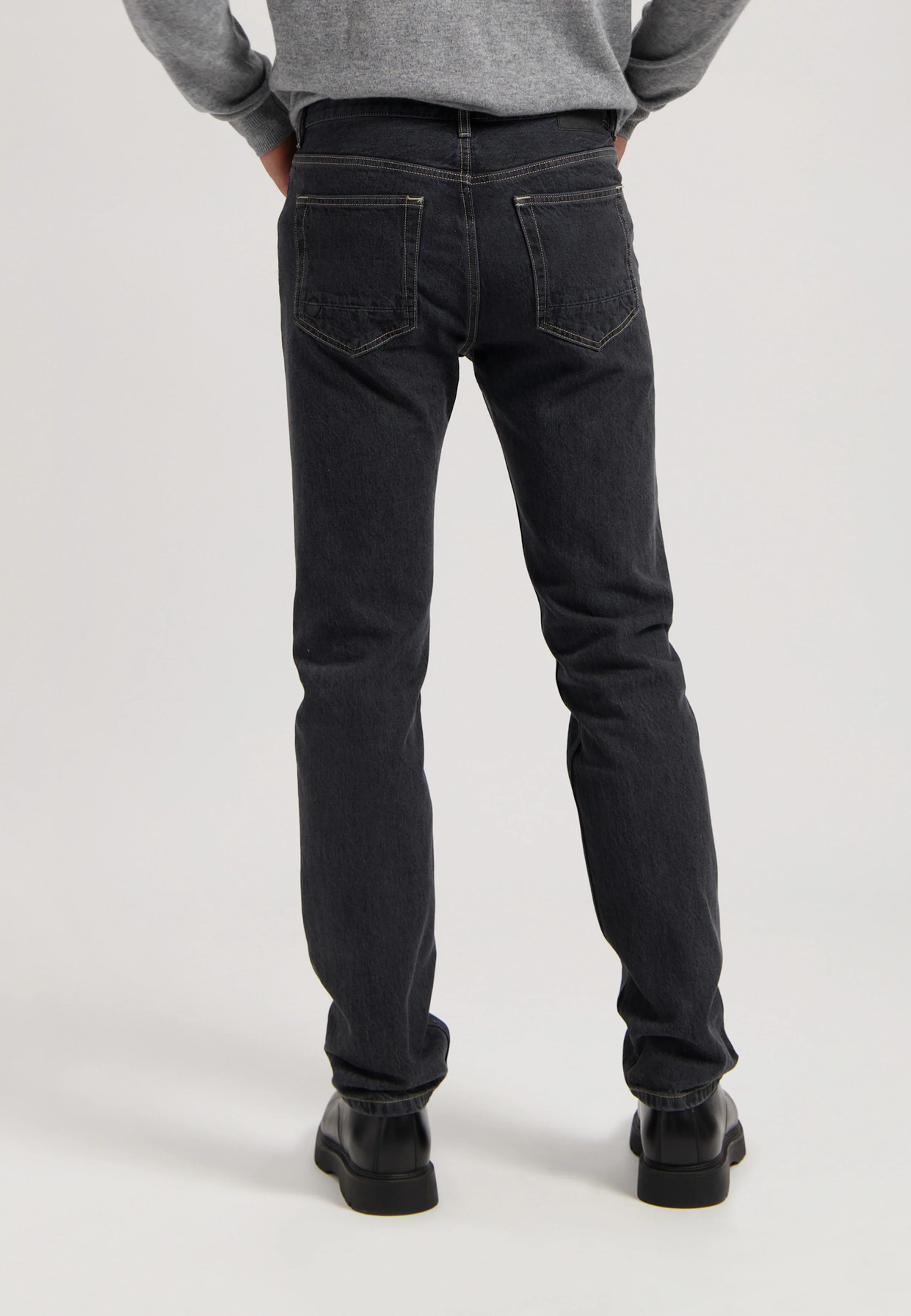 John Mid Straight - Medium Black - Image 11