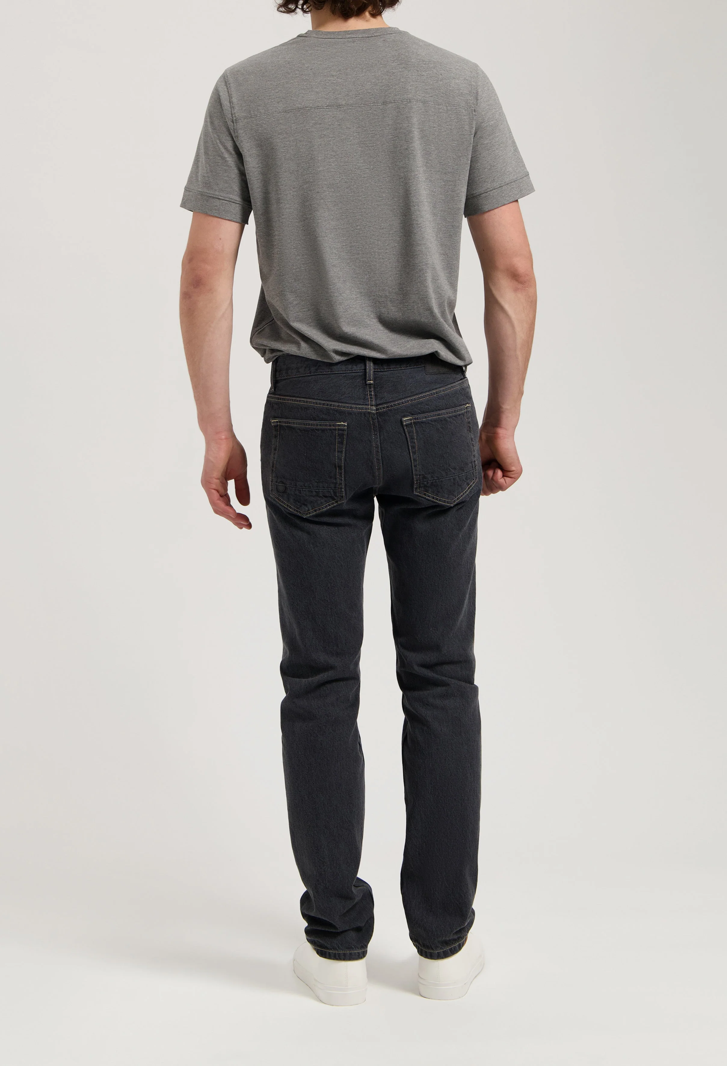 John Mid Straight - Medium Black - Image 3