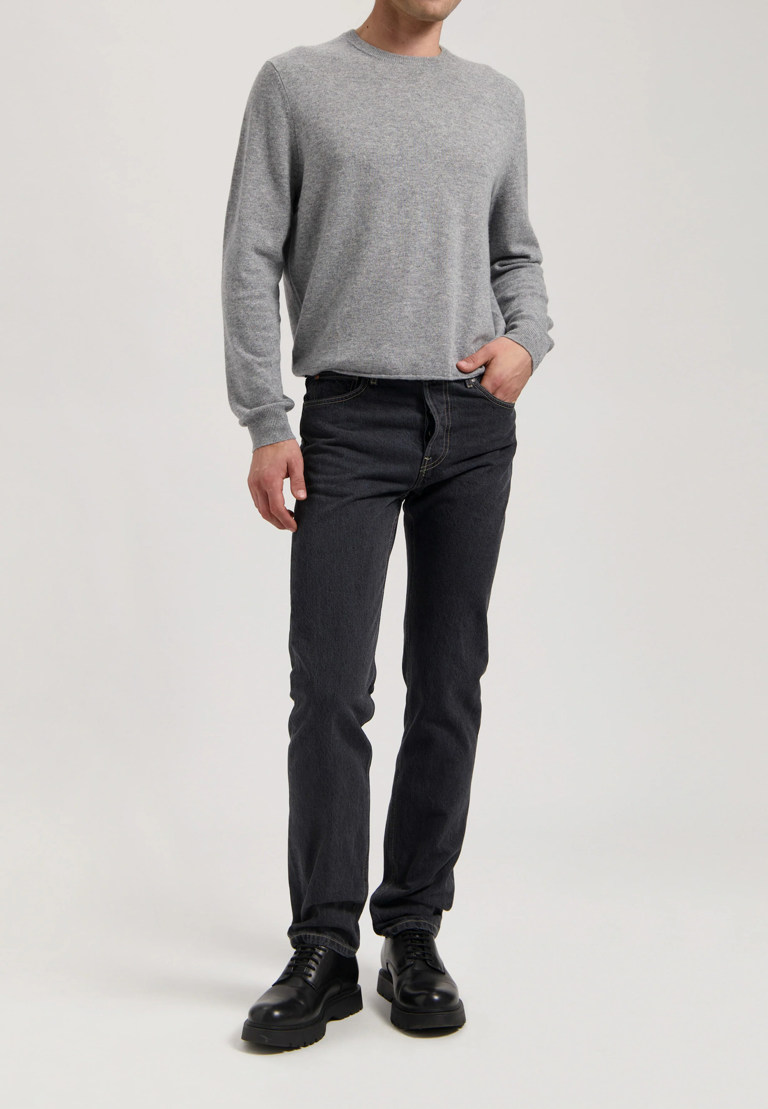 John Mid Straight - Medium Black - Image 7