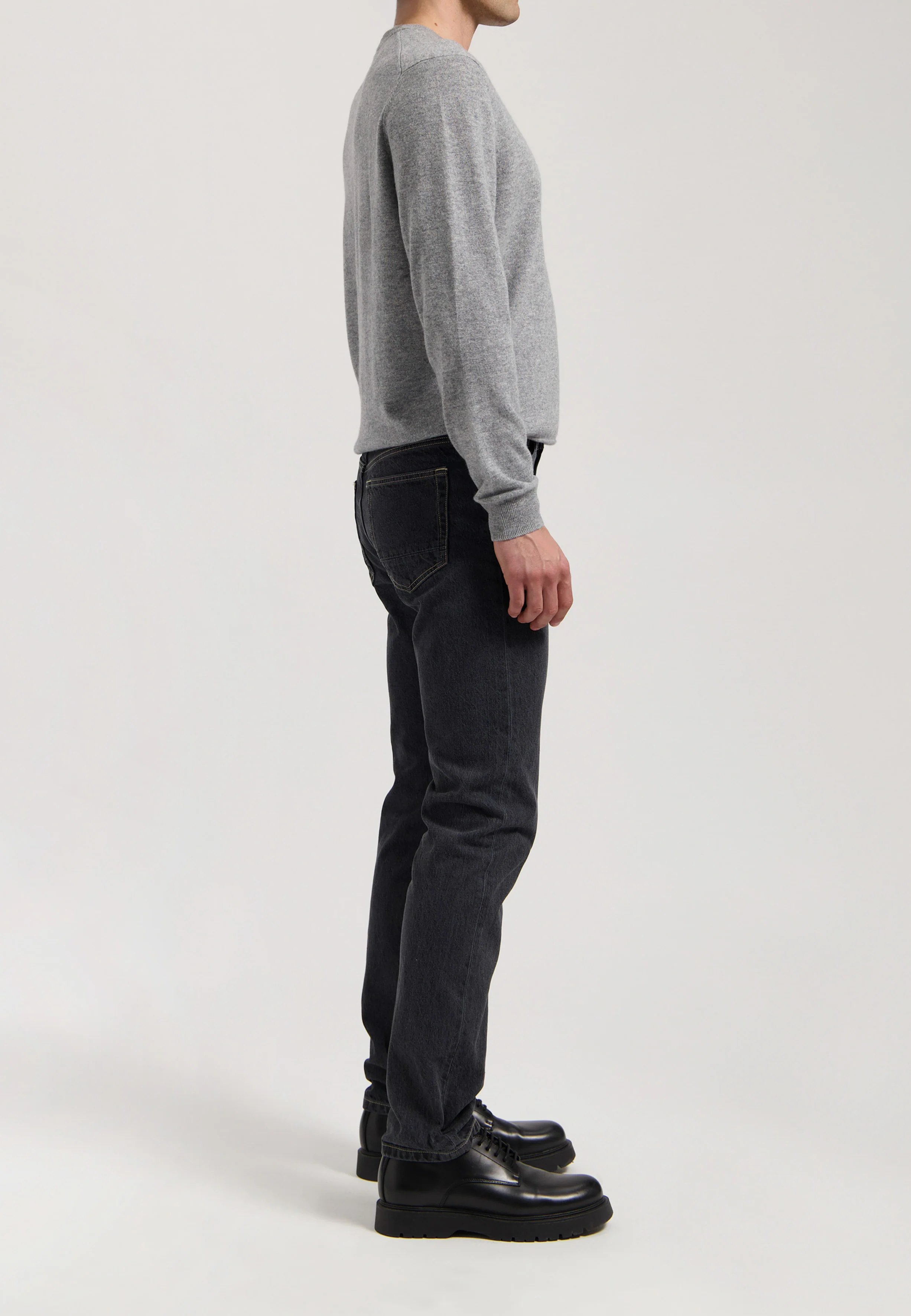 John Mid Straight - Medium Black - Image 8