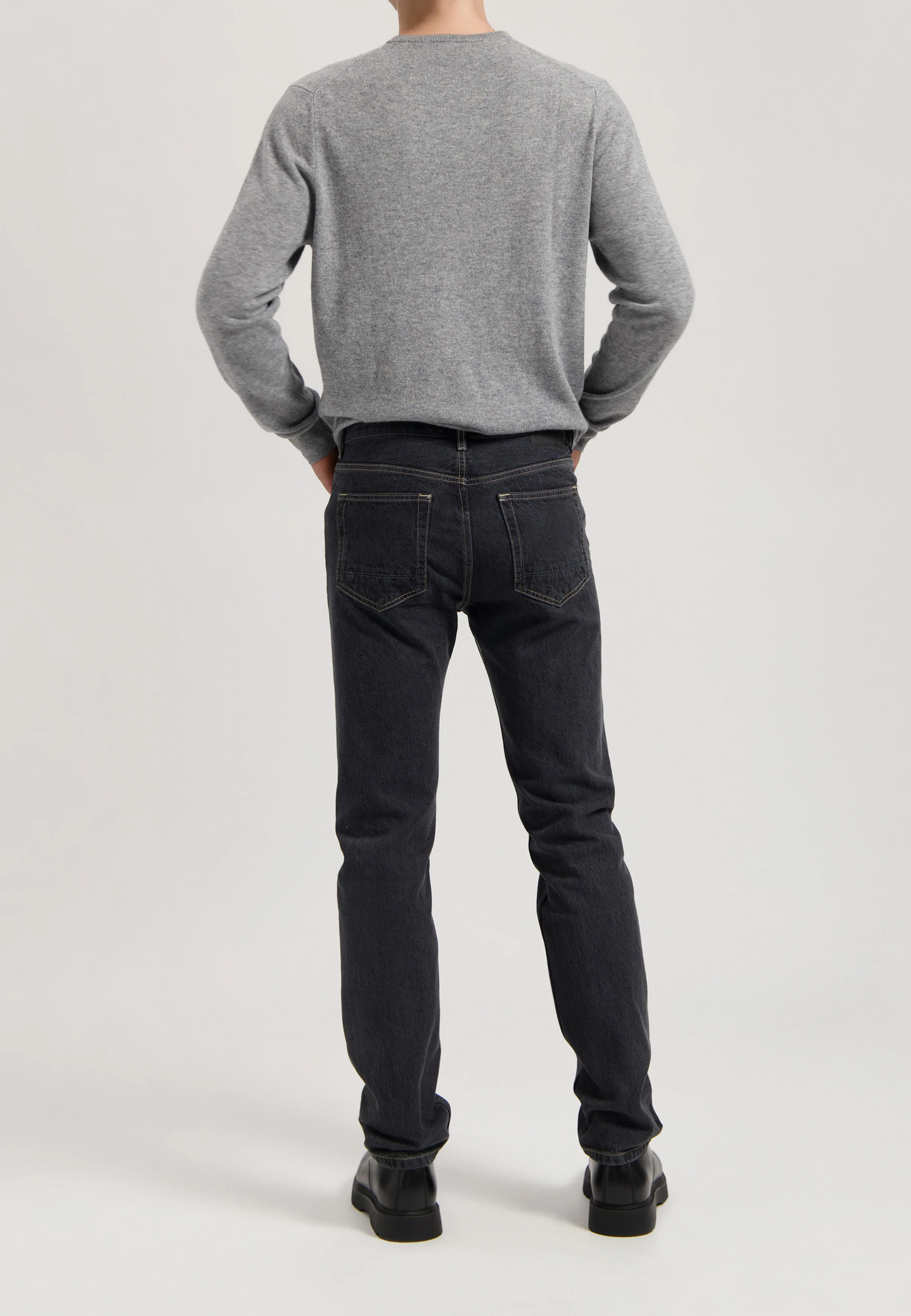 John Mid Straight - Medium Black - Image 9