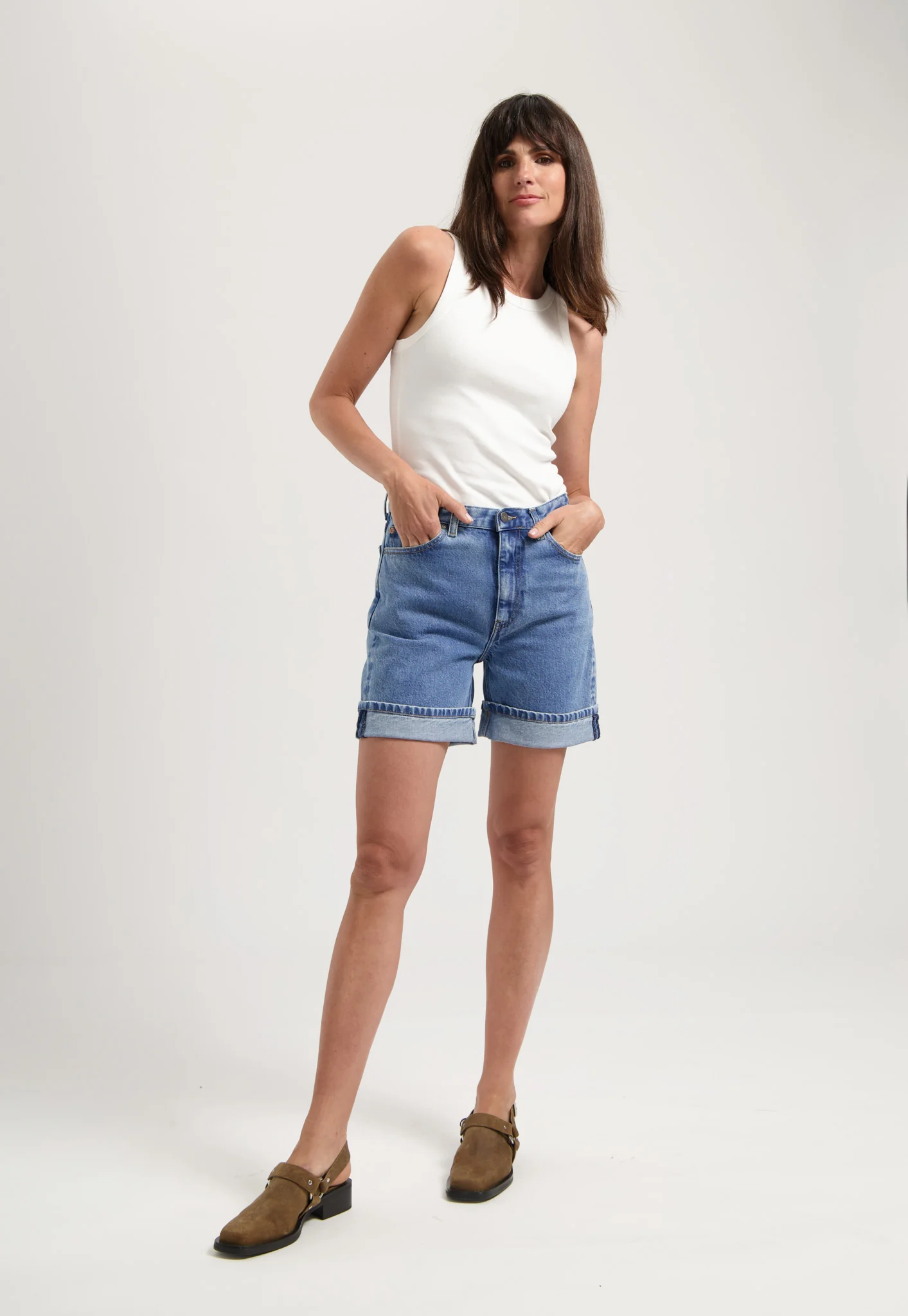 Luna Mid Short - Stone Vintage - Image 7