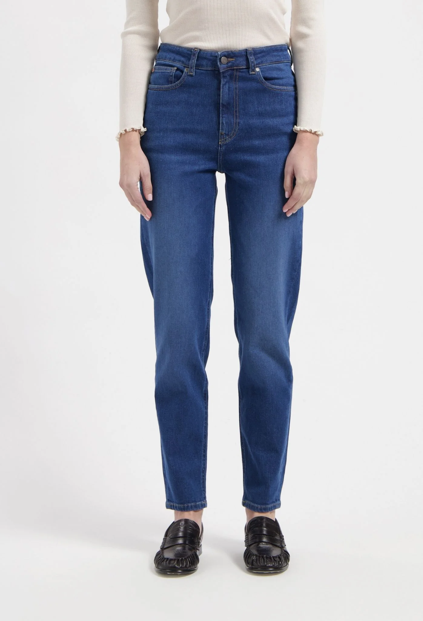 Mams High Tapered - Stone Indigo - Image 4