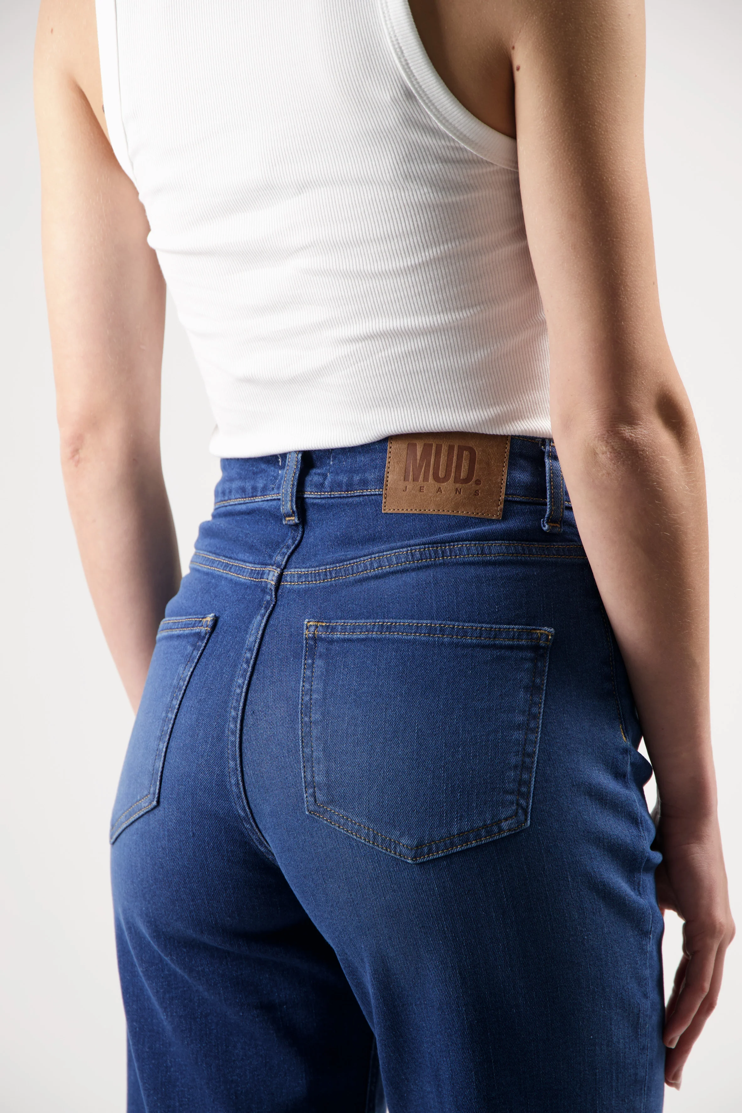 Mams High Tapered - Stone Indigo - Image 6
