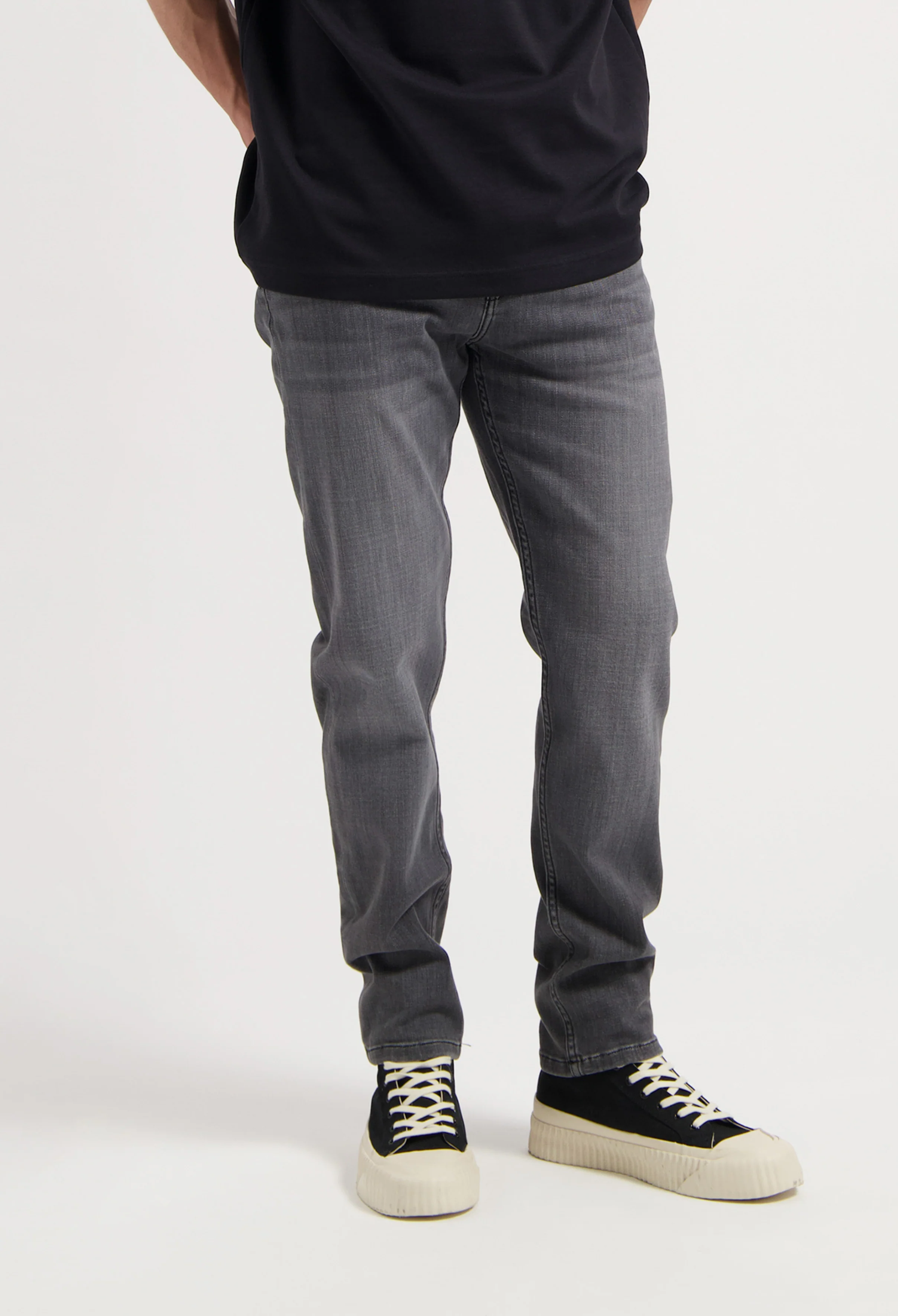 Rick Mid Slim - Light Grey - Image 4