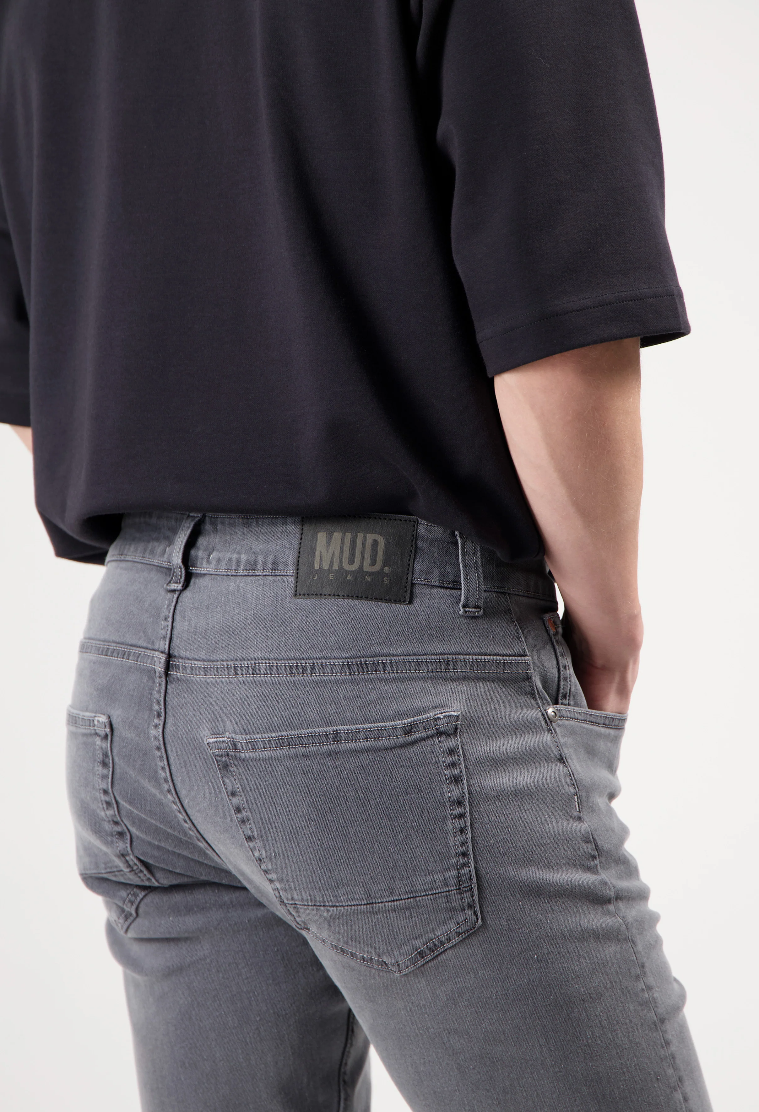Rick Mid Slim - Light Grey - Image 7