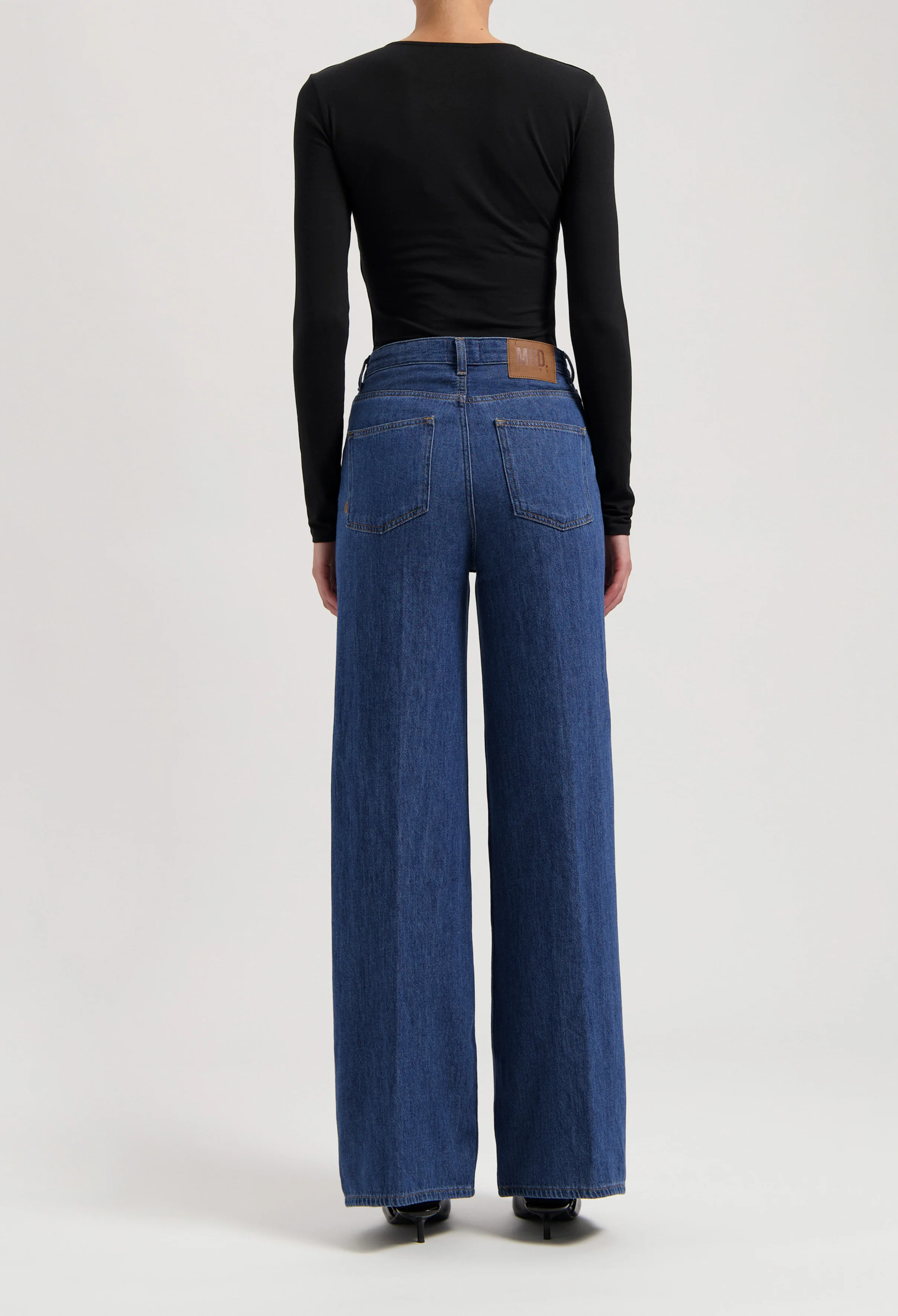Sara High Loose Flow - Stone Indigo - Image 3