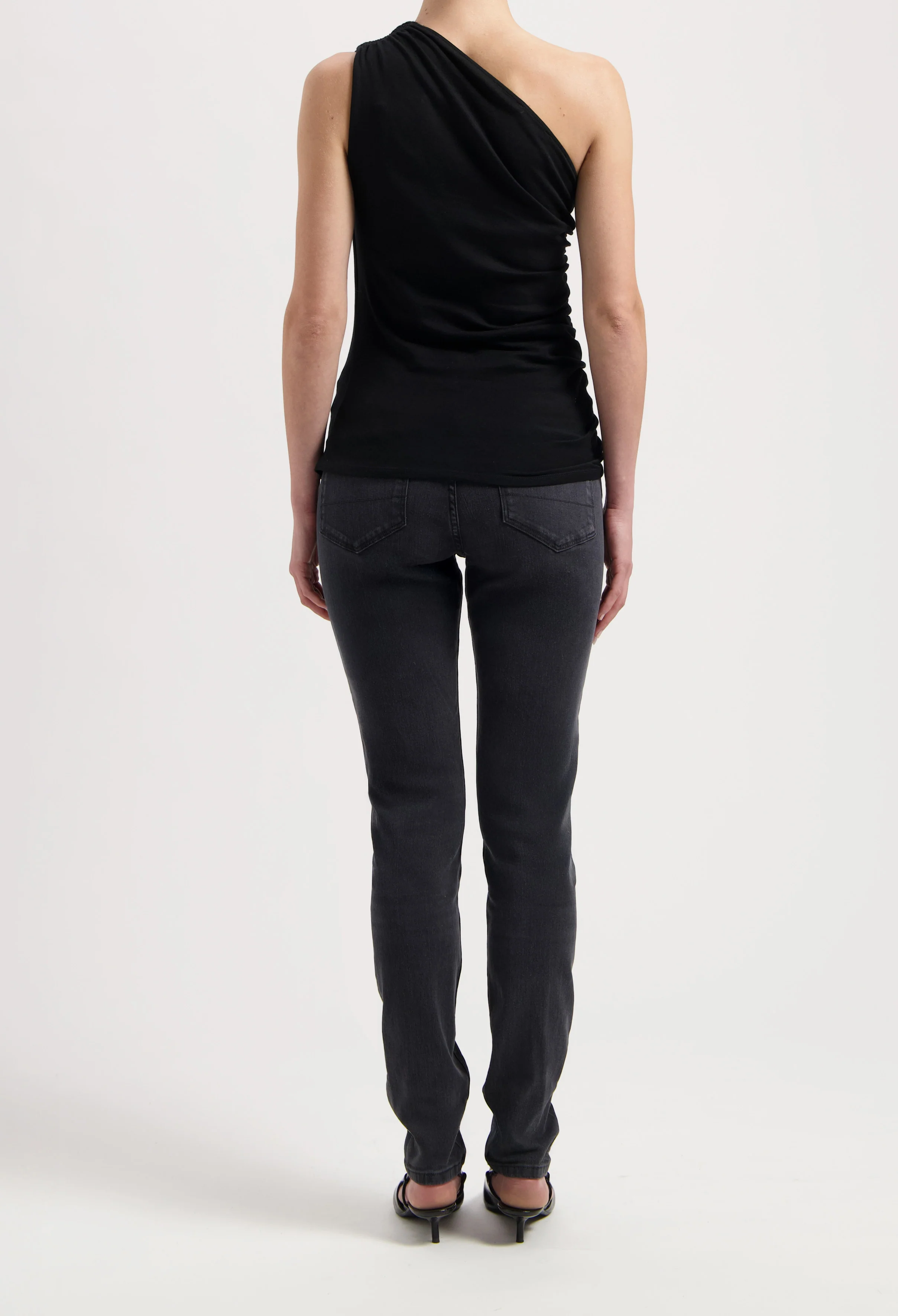 Skyler Mid Skinny - Authentic Black - Image 3
