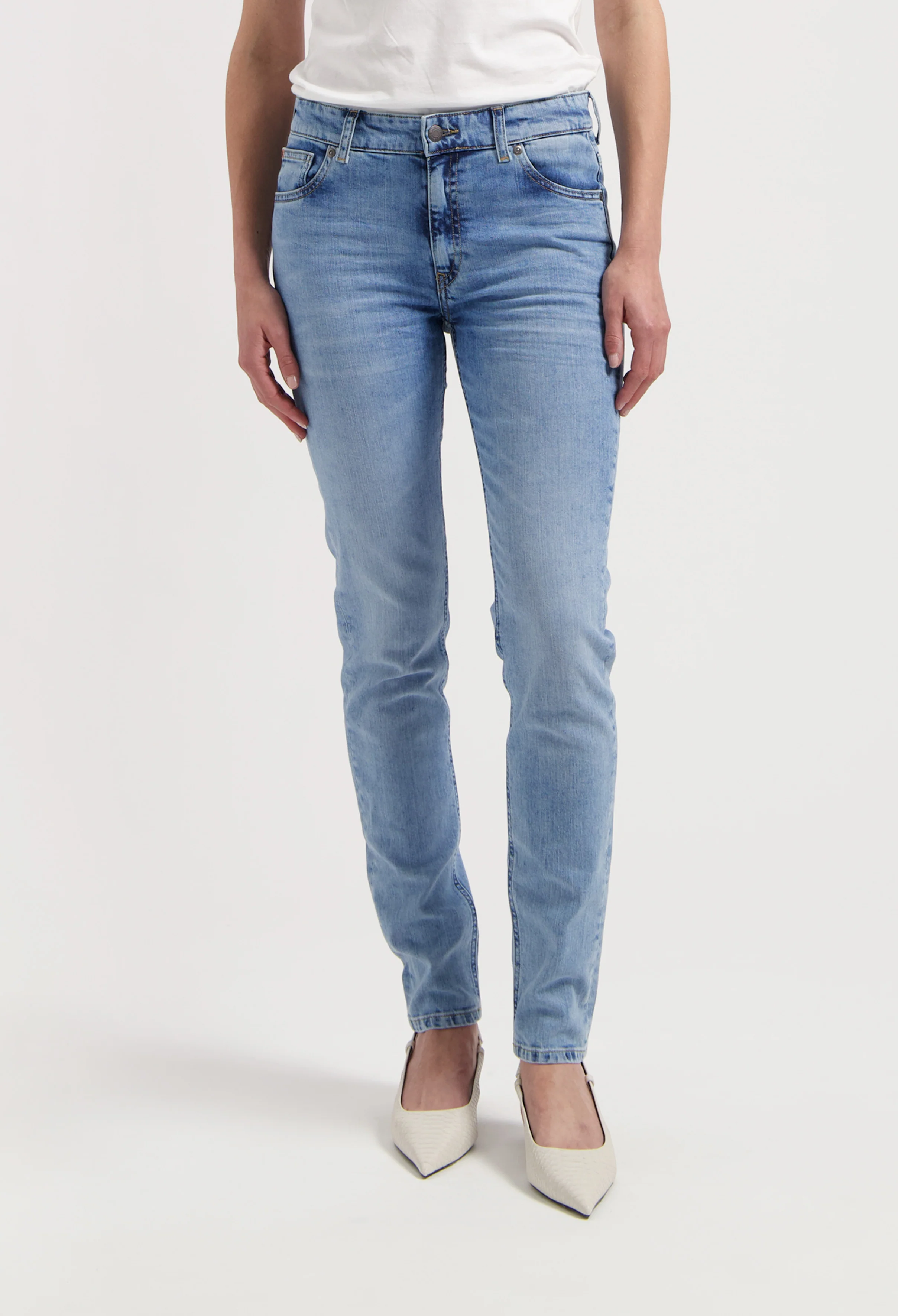 Skyler Mid Skinny - Original Stone - Image 5